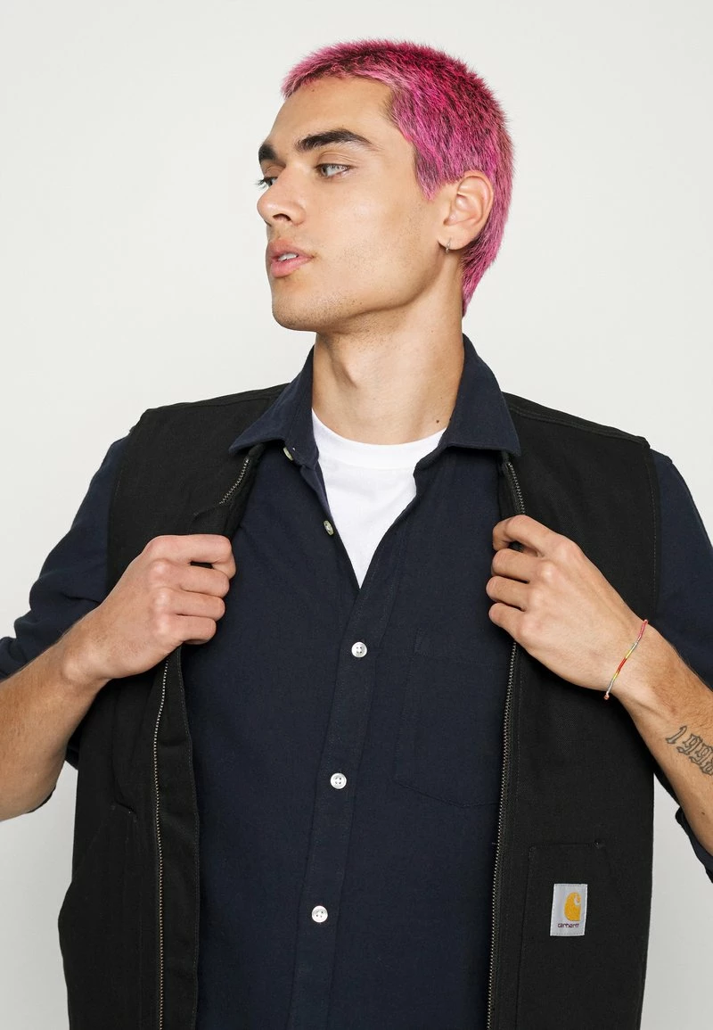 Only & Sons Herren ONSLUCA LIFE SOLID Hemd - Dark Navy | Freizeithemd aus Baumwolle 4 Only & Sons Herren ONSLUCA LIFE SOLID Hemd - Dark Navy | Freizeithemd aus Baumwolle – Bild 4