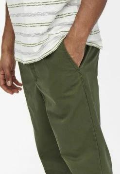 Only & Sons Herren ONSDEW TAPERED - Chino in Olive Night -Only & Sons Geschäft 0242a182dfab48e48c11605182507f38