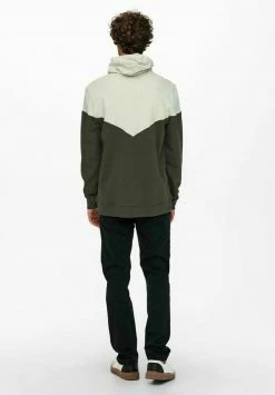 Only & Sons Herren Sweat Hoodie - Kapuzenpullover in Peat - Bequemer und stilvoller Hoodie für Herren -Only & Sons Geschäft 027f9554940846ec9ca7b083de8b19ff