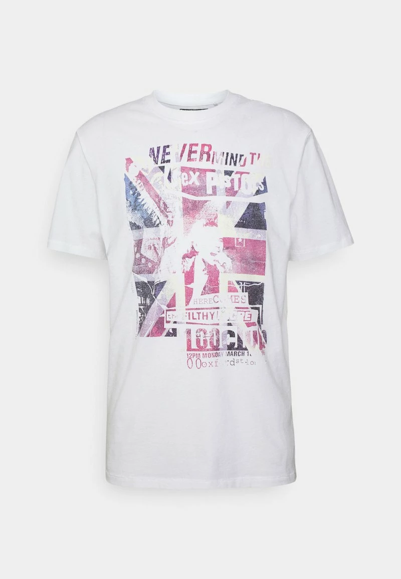 Only & Sons ONSPISTOL LIFE UNISEX T-Shirt Print in Hellweiß - Modernes Design für Herren und Damen 1 Only & Sons ONSPISTOL LIFE UNISEX T-Shirt Print in Hellweiß - Modernes Design für Herren und Damen