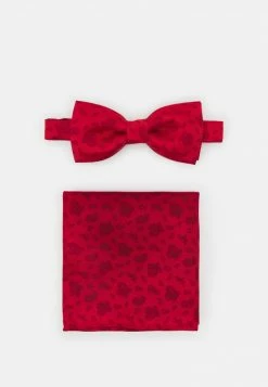Only & Sons ONSTAJ PATTERN BOWTIE SET - Einstecktuch - Pompeian Red | Herren -Only & Sons Geschäft 031e1678f2914a059df94a654d6d60eb