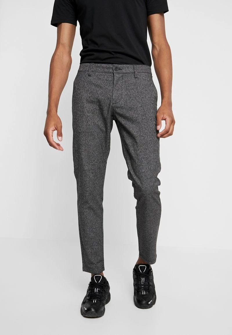 Only & Sons Herren ONSMARK MELANGE Stoffhose - Medium Grey Melange | Elegante Hosen | Moderne Herrenmode 1 Only & Sons Herren ONSMARK MELANGE Stoffhose - Medium Grey Melange | Elegante Hosen | Moderne Herrenmode