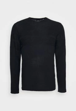Only & Sons Herren ONSBLADE Crew Neck Strickpullover - Dunkelblau | Warm & Stilvoll -Only & Sons Geschäft 03d7f973806c484e96eef651da174f8d