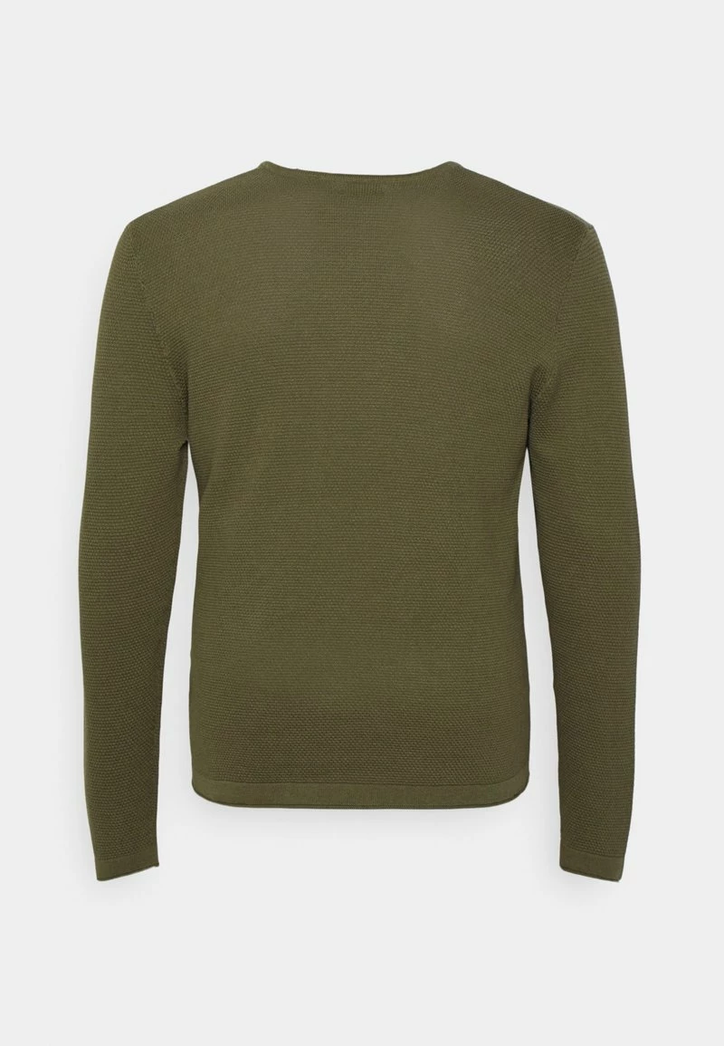 Only & Sons Herren ONSPANTER CREW NECK - Strickpullover - Olive Night - Modischer Herrenpullover 2 Only & Sons Herren ONSPANTER CREW NECK - Strickpullover - Olive Night - Modischer Herrenpullover – Bild 2