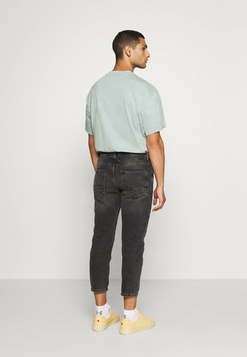 Only & Sons ONSAVI LIFE BEAM CROP - Relaxed Fit Herrenjeans in Schwarz 3 Only & Sons ONSAVI LIFE BEAM CROP - Relaxed Fit Herrenjeans in Schwarz – Bild 3