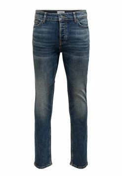 Only & Sons Herren ONSLOOM - Jeans Slim Fit - Blau Denim | Hoher Tragekomfort -Only & Sons Geschäft 03fb43fb2f66459db446503c1f2452cc