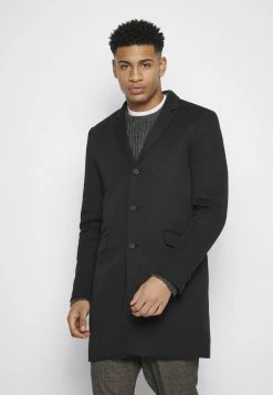 Only & Sons Herren ONSJULIAN KING COAT - Klassischer Wollmantel in Schwarz -Only & Sons Geschäft 06d7034395f34ce0ac86664f30e4fed6
