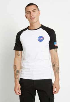 Only & Sons Herren ONSNASA TEE - Weißes T-Shirt mit Print