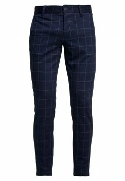 Only & Sons Herren ONSMARK PANT CHECK - Stoffhose - Dark Navy | Elegante Hosen für Herren -Only & Sons Geschäft 07f5bff7aefb4c9d9864022ce43273e1