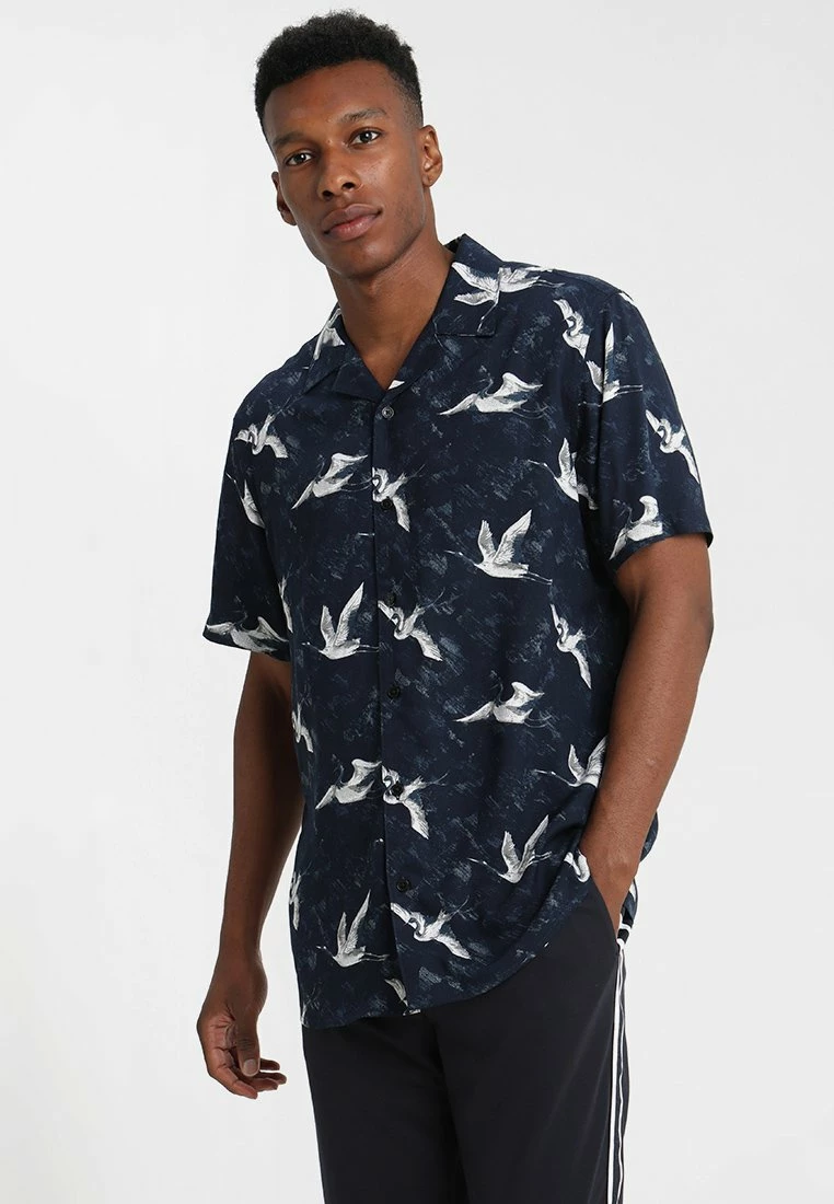 Only & Sons Herren ONSBIRD RESORT Hemd in Dunkelblau | Freizeithemd | Elegant & Bequem 1 Only & Sons Herren ONSBIRD RESORT Hemd in Dunkelblau | Freizeithemd | Elegant & Bequem