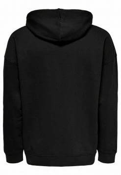 Only & Sons Herren Kapuzenpullover | Schicker Hoodie in Schwarz | Bequem und Stilvoll -Only & Sons Geschäft 08e46c1550ba423c818ea22c7ca75925