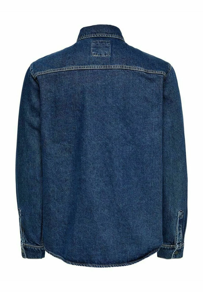 Only & Sons Herren Hemd - Blue Denim | Freizeithemd aus Denim 7 Only & Sons Herren Hemd - Blue Denim | Freizeithemd aus Denim – Bild 7