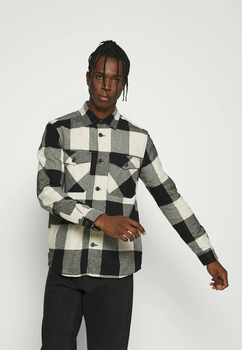 Only & Sons Herren ONSMILO LIFE CHECK - Hemd - Black | Freizeithemd für stilvolle Looks 1 Only & Sons Herren ONSMILO LIFE CHECK - Hemd - Black | Freizeithemd für stilvolle Looks