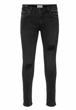 Only & Sons Slim Fit Jeans - Schwarz | Hochwertige Denim-Hosen für Herren -Only & Sons Geschäft 096c157623f840f29574e166c3988ba2