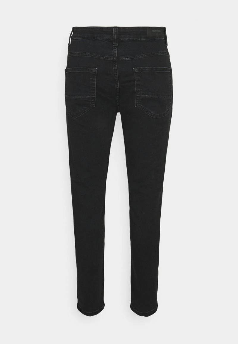 Only & Sons ONSDRAPER LIFE - Slim Fit Jeans im Tapered-Look, Schwarz | Herren 2 Only & Sons ONSDRAPER LIFE - Slim Fit Jeans im Tapered-Look, Schwarz | Herren – Bild 2