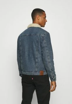 Only & Sons Herren ONSLOUIS LIFE Jacke - Blaue Denim Jeansjacke -Only & Sons Geschäft 0abbe036c4ee499a881bd7701c594c19