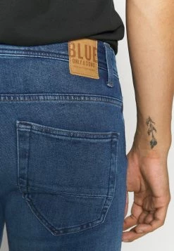Only & Sons ONSLOOM LIFE - Skinny Fit Jeans in Blau Denim für Herren | Hochwertige Herrenjeans -Only & Sons Geschäft 0af16cfa67234083a11b60baba4901ec