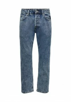 Only & Sons Herren STONED WASHED - Straight Leg Jeans Blau | Moderne Damenmode -Only & Sons Geschäft 0b24b9b1c2ef4713993aa8cda46aed35