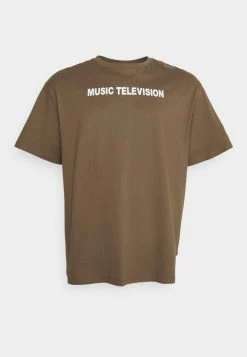 Only & Sons Herren ONSMTV T-Shirt Print - Teak - Modernes Design für jeden Anlass -Only & Sons Geschäft 0bc637583a034db8b8fe7a8c8670c09d