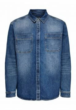 Only & Sons Herren OVERSHIRT - Blue Denim | Freizeithemd für stilvolle Outfits 6 Only & Sons Herren OVERSHIRT - Blue Denim | Freizeithemd für stilvolle Outfits -Only & Sons Geschäft 0ceb2bd28b934fdc88a85971e2c7c637