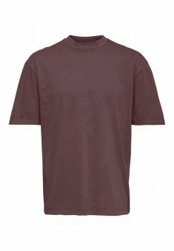 Only & Sons Herren T-Shirt Basic - Huckleberry | Modisches Basis-Shirt für jeden Anlass