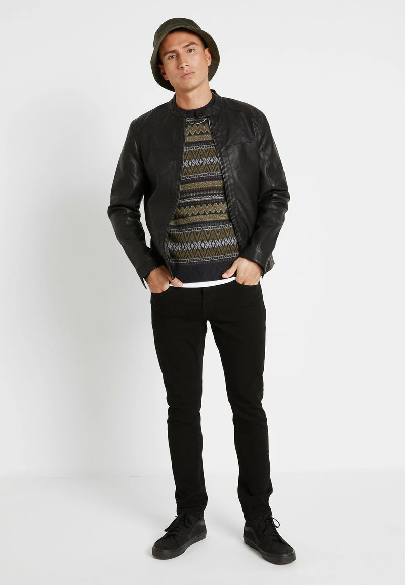 Only & Sons Herren ONSLOOM BLACK - Slim Fit Jeans in Schwarz 2 Only & Sons Herren ONSLOOM BLACK - Slim Fit Jeans in Schwarz – Bild 2