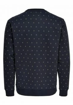 Only & Sons Herren ONSKENNETH LIFE AOP SWEAT NF - Sweatshirt - Dark Navy - Moderner Trend -Only & Sons Geschäft 0fabd8c49e904e94b5c1eaf11b10efdc