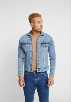 Only & Sons Herren ONSCOME TRUCKER - Jeansjacke - Blau Denim | Moderne Jeansjacke für Männer