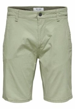 Only & Sons Grün Chino Shorts für Herren - Bequeme Freizeithose -Only & Sons Geschäft 1075e2cf1fcf4c429981071dbcc8dfb3