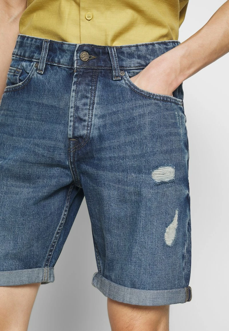 Only & Sons ONSAVI LOOSE BLUE - Bequeme Jeans Shorts für Herren | Blau Denim 5 Only & Sons ONSAVI LOOSE BLUE - Bequeme Jeans Shorts für Herren | Blau Denim – Bild 5