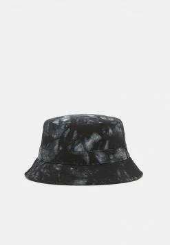 Only & Sons ONSHARRY Tie Dye Bucket Hat Unisex - Schwarz/Weiß - Trendy Sommerhut