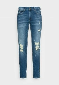 Only & Sons ONSLOOM SLIM BLUE DAMAGEMA - Slim Fit Jeans für Herren | Blauer Denim -Only & Sons Geschäft 12e3e2dfb66c473c87b9bb1aded2d286