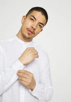 Only & Sons Herren ONSCAIDEN SOLID MAO Hemd - Weiß | Freizeithemd aus Baumwolle | Schlanker Schnitt -Only & Sons Geschäft 1413a8212fe84da3a2afeefc1e85d1d3