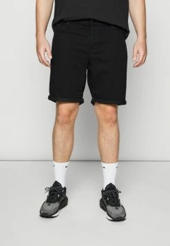 Only & Sons Herren ONSPLY - Jeans Shorts - Schwarz | Moderne Kurzjeans für Herren