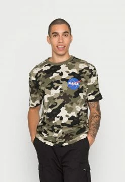 Only & Sons Unisex ONSNASA T-Shirt Print - Olive Night | Trendiges Design | Bequemes Baumwoll-Shirt