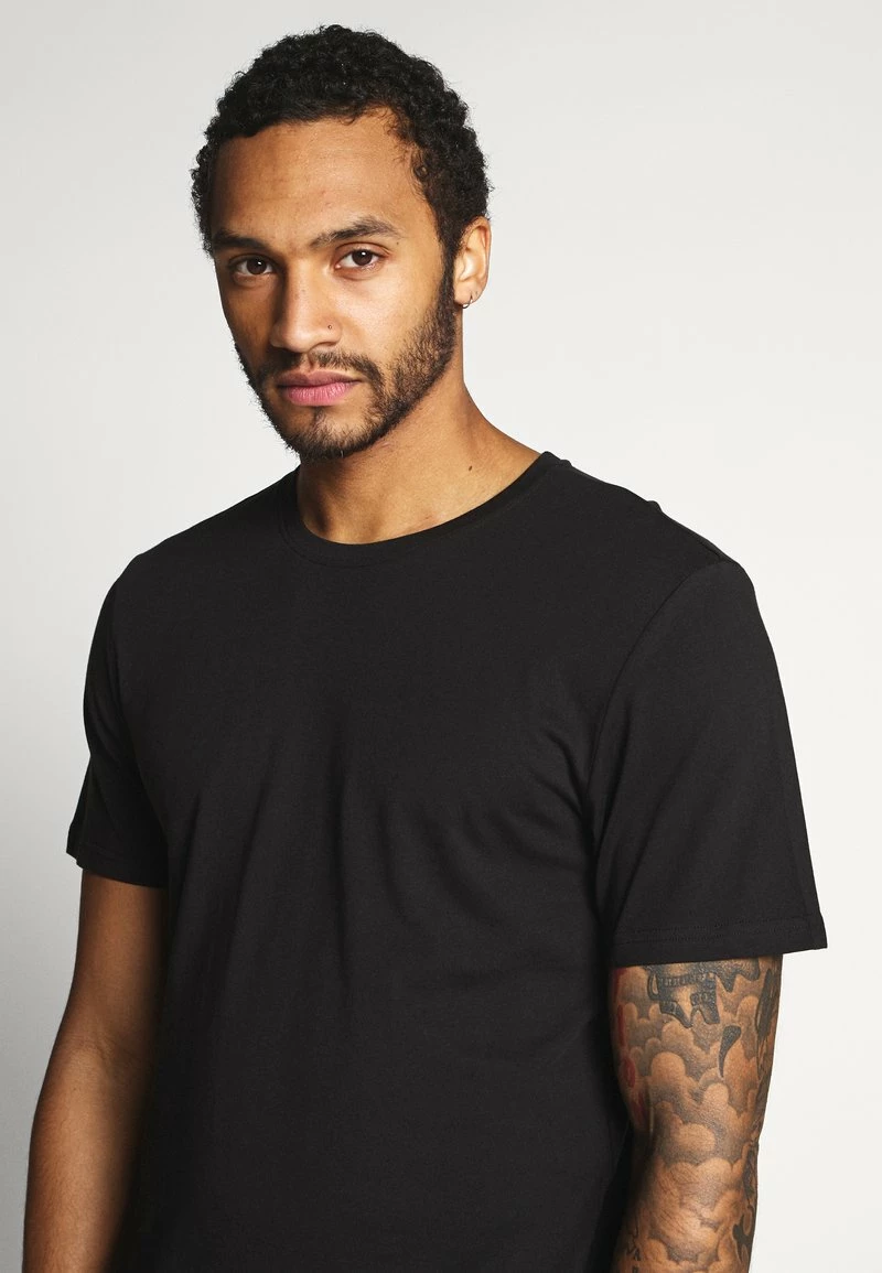 Only & Sons Herren ONSMATT LONGY SOLID STRIPE 2 PACK - Print T-Shirt - Schwarz/Weiß 6 Only & Sons Herren ONSMATT LONGY SOLID STRIPE 2 PACK - Print T-Shirt - Schwarz/Weiß – Bild 6