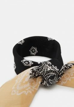 Only & Sons ONSHENRY BANDANA UNISEX - Tuch - Schwarz/Beige | Stylisches Accessoire für Herren und Damen -Only & Sons Geschäft 1633334089224e9e9b80454a01cfc42f