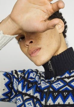 Only & Sons Herren ONSNEW LUDVIG HALF ZIP Strickpullover - Dark Navy | Modischer Herrenpullover 10 Only & Sons Herren ONSNEW LUDVIG HALF ZIP Strickpullover - Dark Navy | Modischer Herrenpullover -Only & Sons Geschäft 16fc0896fd094a1391d84b40997bc414