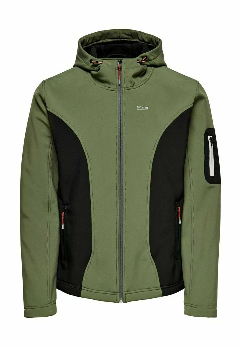 Only & Sons Sweatjacke - Olive Night | Herren | Sweatshirts & Hoodies 5 Only & Sons Sweatjacke - Olive Night | Herren | Sweatshirts & Hoodies – Bild 5