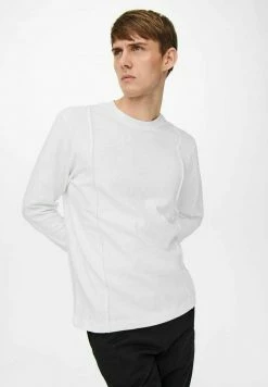 Only & Sons Herren Langarmshirt - Bright White | Premium Baumwolle | Modisches Basic Shirt 11 Only & Sons Herren Langarmshirt - Bright White | Premium Baumwolle | Modisches Basic Shirt -Only & Sons Geschäft 1764441054d74aaeb4ccd61c0e1ebde0