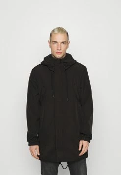 Only & Sons Herren ONSHALL Parka - Schwarzer Wintermantel für Männer