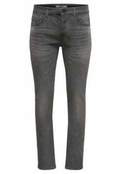 Only & Sons Herren ONSLOOM - Slim Fit Jeans in Grau Denim | Moderne Herrenmode