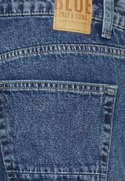 Only & Sons Herren ONSEDGE - Straight Leg Jeans in Blue Denim -Only & Sons Geschäft 1a0a0e877d7243c9999db5a9db207334