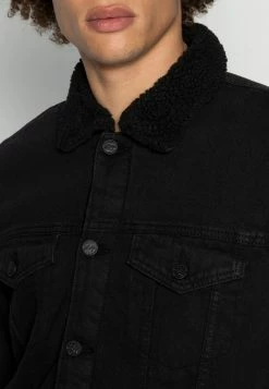 Only & Sons ONSLOUIS Jeansjacke - Black Denim Jacke für Herren -Only & Sons Geschäft 1aee2a1fb36441509beb6921d042e7db