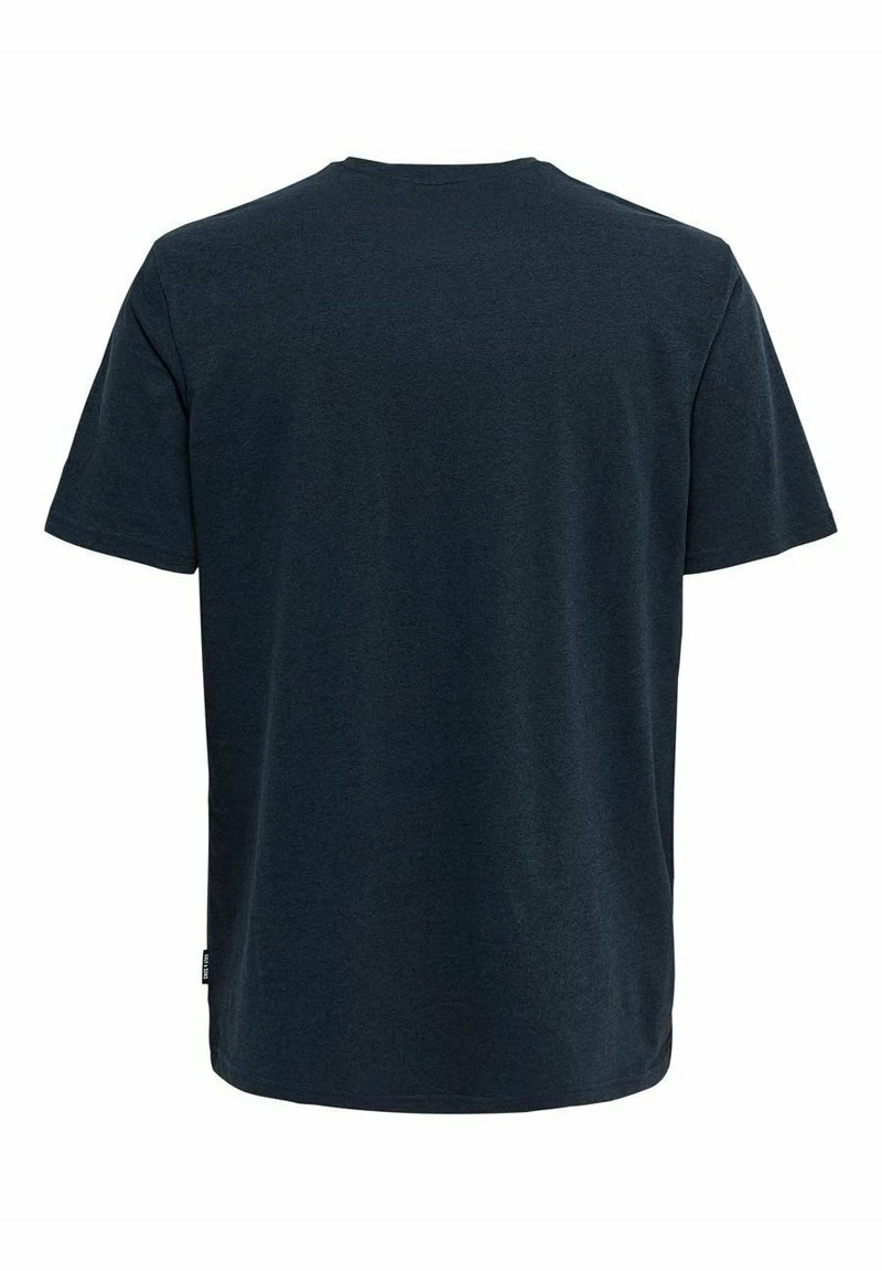Only & Sons Herren T-Shirt Basic - Midnight Navy | Klassisches Basic-Shirt für jeden Anlass 6 Only & Sons Herren T-Shirt Basic - Midnight Navy | Klassisches Basic-Shirt für jeden Anlass – Bild 6