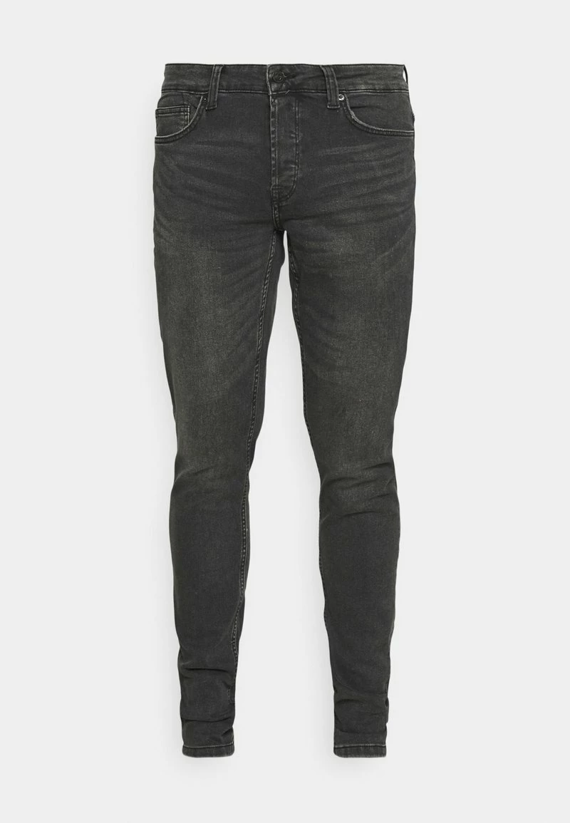 Only & Sons Herren ONSLOOM LIFE - Gerade Schnitt Jeans - Schwarz | Moderne Design-Denim 5 Only & Sons Herren ONSLOOM LIFE - Gerade Schnitt Jeans - Schwarz | Moderne Design-Denim – Bild 5