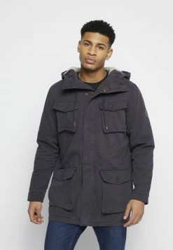 Only & Sons Herren ONSFULTON LIFE Parka - Dark Navy | Langlebiger Wintermantel