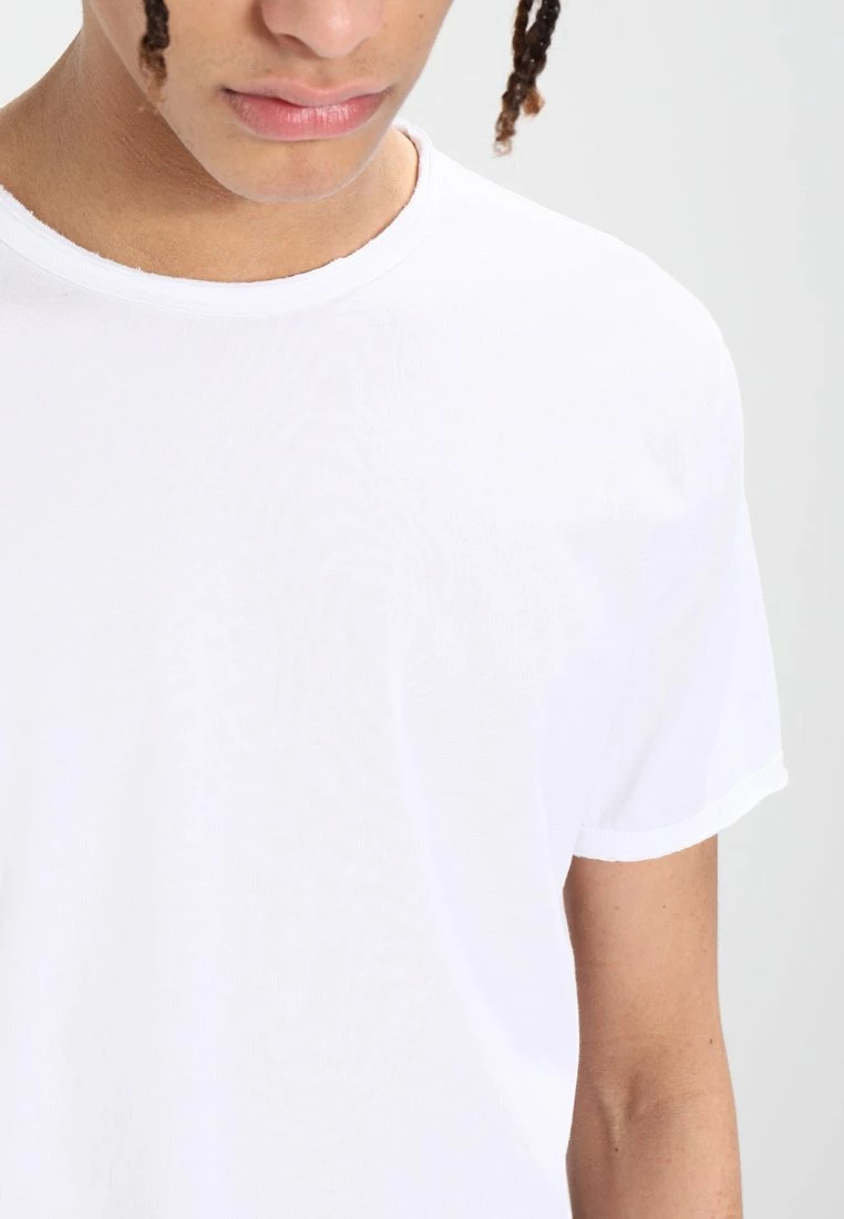 Only & Sons Herren ALBERT - T-Shirt Basic - Weiß | Hochwertiges Baumwoll-Shirt 4 Only & Sons Herren ALBERT - T-Shirt Basic - Weiß | Hochwertiges Baumwoll-Shirt – Bild 4