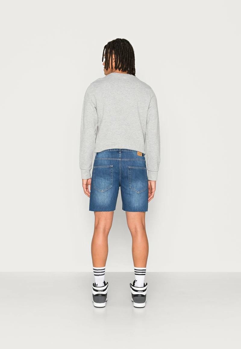 Only & Sons Herren ONSAVI Jeans Shorts - Blaue Denim Shorts für Herren 3 Only & Sons Herren ONSAVI Jeans Shorts - Blaue Denim Shorts für Herren – Bild 3