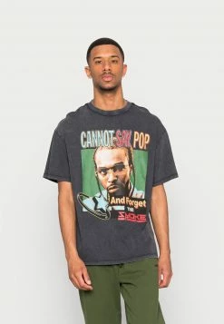 Only & Sons ONSPOPSMOKE TEE UNISEX - Print T-Shirt, Schwarz